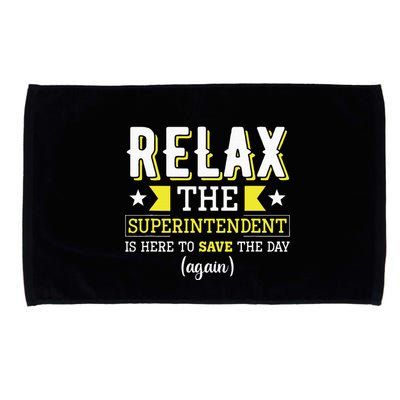 Superintendent – Superintendent Office Supervisor Supervisor Microfiber Hand Towel
