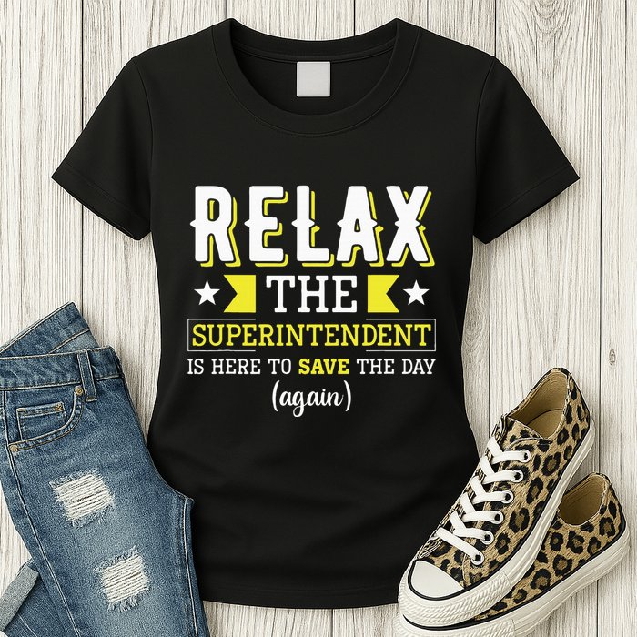 Superintendent – Superintendent Office Supervisor Supervisor Womens T-Shirt