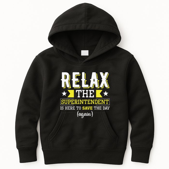 Superintendent – Superintendent Office Supervisor Supervisor Kids Hoodie
