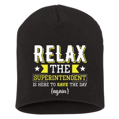 Superintendent – Superintendent Office Supervisor Supervisor Short Acrylic Beanie