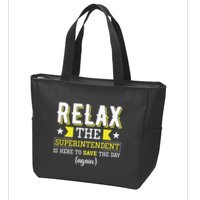 Superintendent – Superintendent Office Supervisor Supervisor Zip Tote Bag