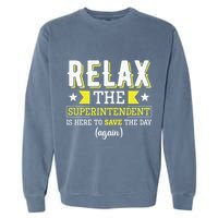 Superintendent – Superintendent Office Supervisor Supervisor Garment-Dyed Sweatshirt