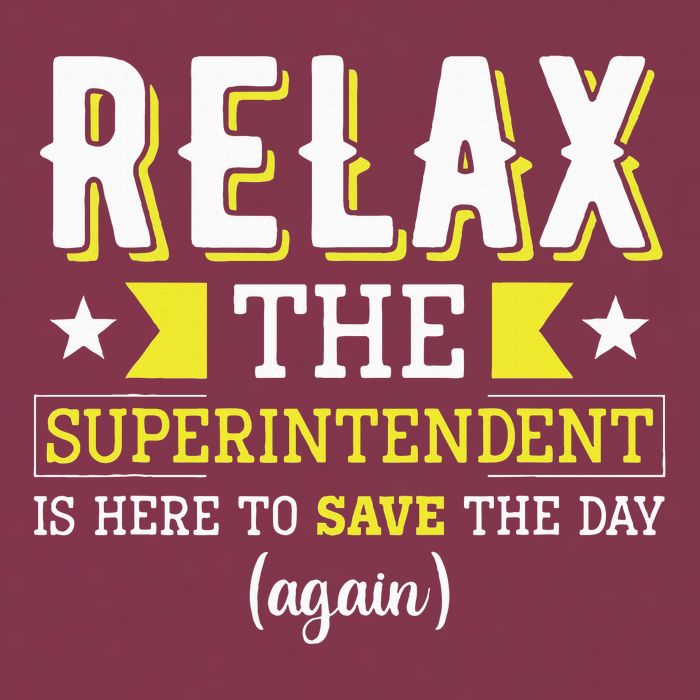 Superintendent – Superintendent Office Supervisor Supervisor 16oz Travel Tumbler