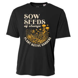 Sow Seeds Of Change Plant Native Gardens Cooling Performance Crew T-Shirt