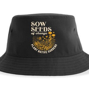 Sow Seeds Of Change Plant Native Gardens Sustainable Bucket Hat