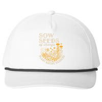 Sow Seeds Of Change Plant Native Gardens Snapback Five-Panel Rope Hat