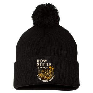 Sow Seeds Of Change Plant Native Gardens Pom Pom 12in Knit Beanie