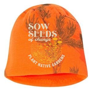 Sow Seeds Of Change Plant Native Gardens Kati - Camo Knit Beanie