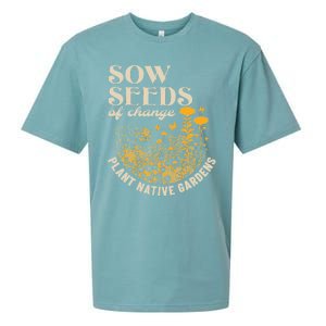 Sow Seeds Of Change Plant Native Gardens Sueded Cloud Jersey T-Shirt