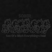 Sober Son Of A Bitch Everything's Real Ladies PosiCharge Tri-Blend Wicking Tank