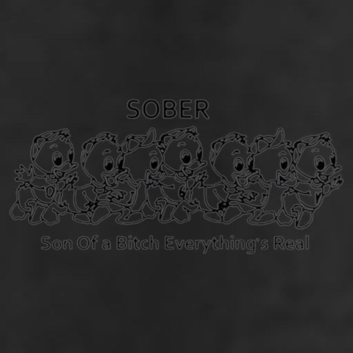Sober Son Of A Bitch Everything's Real 25L Jumbo Tote