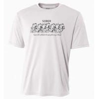 Sober Son Of A Bitch Everything's Real Cooling Performance Crew T-Shirt