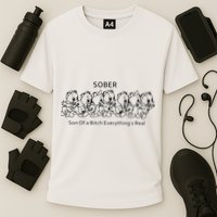 Sober Son Of A Bitch Everything's Real Performance Shirt