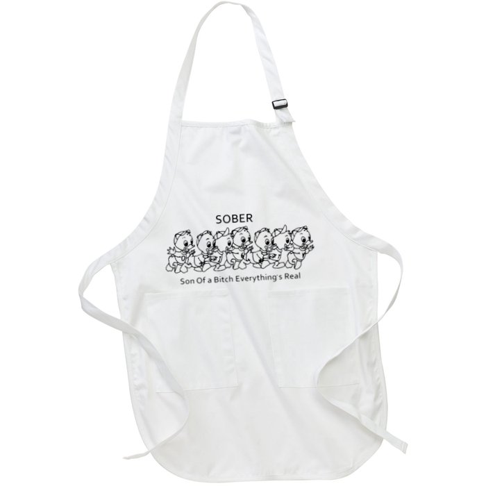 Sober Son Of A Bitch Everything's Real Apron