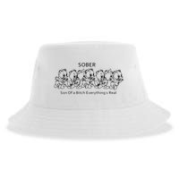 Sober Son Of A Bitch Everything's Real Sustainable Bucket Hat