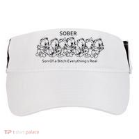 Sober Son Of A Bitch Everything's Real Adult Drive Performance Visor