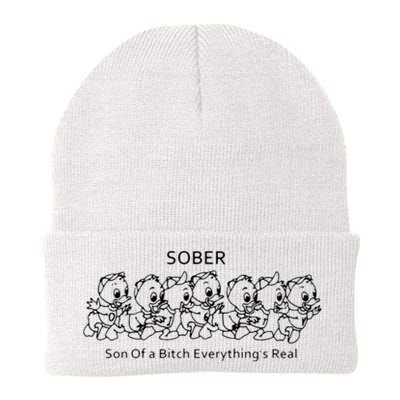 Sober Son Of A Bitch Everything's Real Beanie
