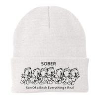 Sober Son Of A Bitch Everything's Real Beanie