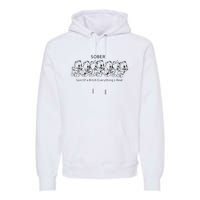 Sober Son Of A Bitch Everything's Real Premium Hoodie