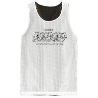 Sober Son Of A Bitch Everything's Real Mesh Reversible Basketball Jersey Tank