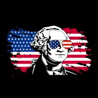Stay Strapped Or Get Clapped George Washington 1776 16oz Travel Tumbler