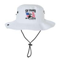 Stay Strapped Or Get Clapped George Washington 1776 Bucket Hat