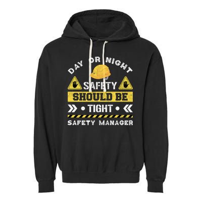 Security Safety Officer Security Officer Safety Ager Meaningful Gift Garment-Dyed Fleece Hoodie