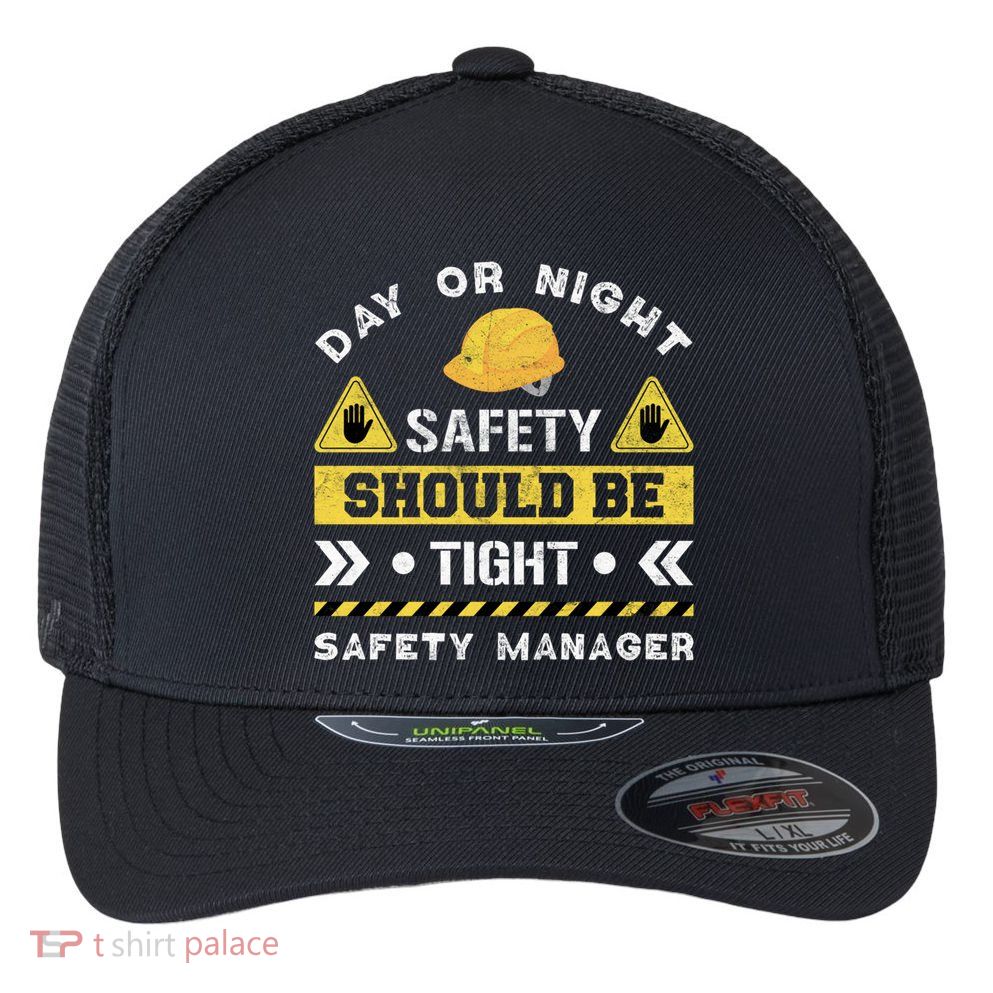 Security Safety Officer Security Officer Safety Ager Meaningful Gift Flexfit Unipanel Trucker Cap