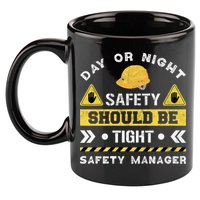 Security Safety Officer Security Officer Safety Ager Meaningful Gift 11oz C Handle Ceramic Mug