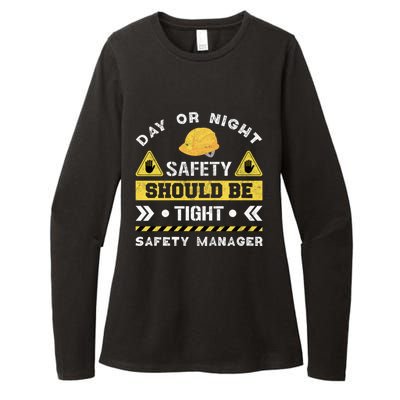 Security Safety Officer Security Officer Safety Ager Meaningful Gift Womens CVC Long Sleeve Shirt