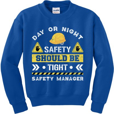 Security Safety Officer Security Officer Safety Ager Meaningful Gift Kids Sweatshirt