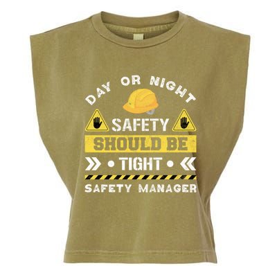 Security Safety Officer Security Officer Safety Ager Meaningful Gift Garment-Dyed Women's Muscle Tee