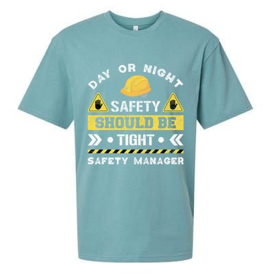 Security Safety Officer Security Officer Safety Ager Meaningful Gift Sueded Cloud Jersey T-Shirt