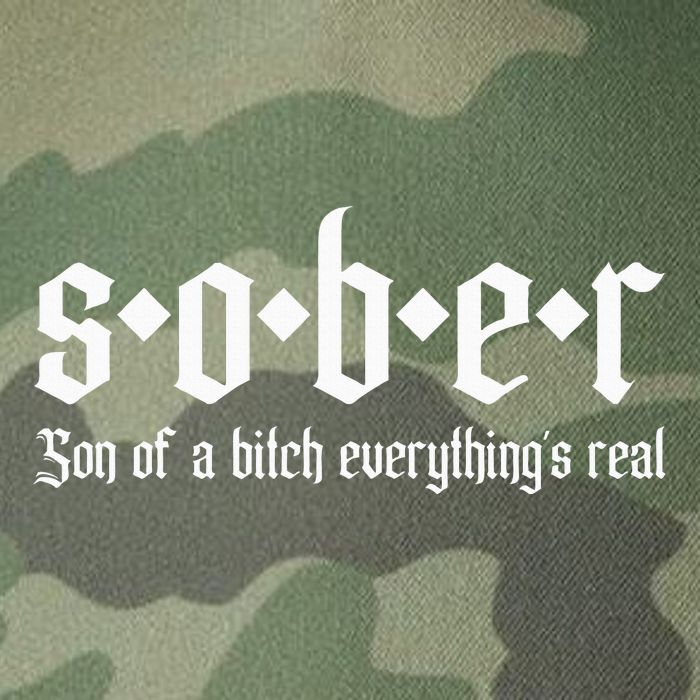 Sober Son Of A Bitch Everythings Real Alcoholics Aa Recovery Legacy Tie Dye Trucker Hat