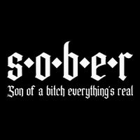 Sober Son Of A Bitch Everythings Real Alcoholics Aa Recovery Impact Tech Backpack