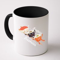 Sushi Sliding On Chopsticks Funny Graphic Plus Size Shirt For Girl Boy Unisex Mug