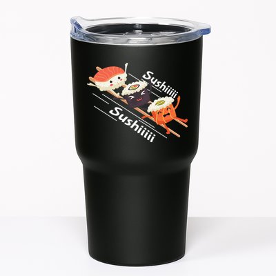 Sushi Sliding On Chopsticks Funny Graphic Plus Size Shirt For Girl Boy Unisex Tumbler