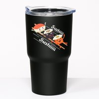 Sushi Sliding On Chopsticks Funny Graphic Plus Size Shirt For Girl Boy Unisex Tumbler