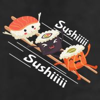 Sushi Sliding On Chopsticks Funny Graphic Plus Size Shirt For Girl Boy Unisex Tumbler