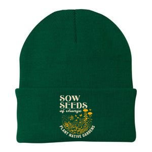 Sow Seeds Of Change Plant Native Gardens Knit Cap Winter Beanie