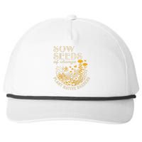 Sow Seeds Of Change Plant Native Gardens Snapback Five-Panel Rope Hat