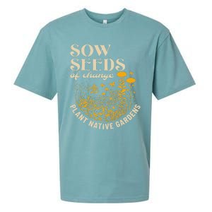 Sow Seeds Of Change Plant Native Gardens Sueded Cloud Jersey T-Shirt