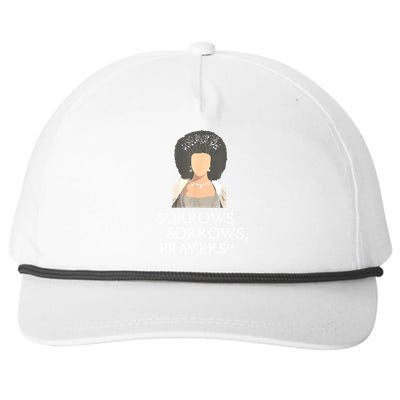 Sorrows Sorrows Prayers Funny Quote For Woman Snapback Five-Panel Rope Hat