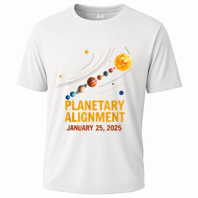 System Solar Planets Planetary Alignment January 25th 2025 Cooling Performance Crew T-Shirt