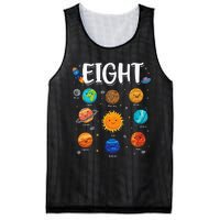 Solar System Planets Eight 8 Years Old 8th Birthday Mesh Reversible Basketball Jersey Tank