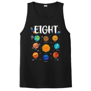 Solar System Planets Eight 8 Years Old 8th Birthday PosiCharge Competitor Tank