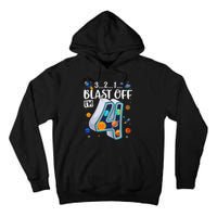 Solar System Planets Four 4 Years Old 4th Birthday Tall Hoodie