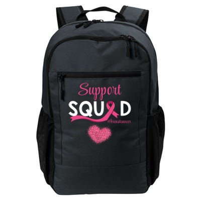 Support Squad Pink Ribbon Supporting Breast Cancer Warriors Great Gift Daily Commute Backpack