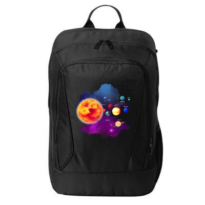 Solar System Planets For Astronomy And Space Geeks City Backpack