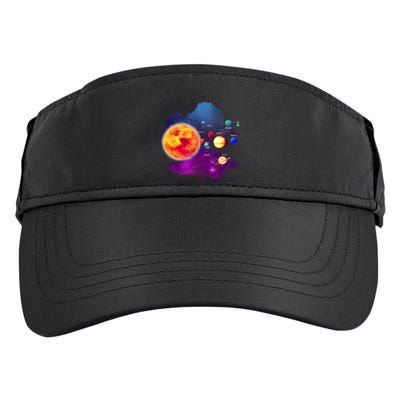 Solar System Planets For Astronomy And Space Geeks Adult Drive Performance Visor